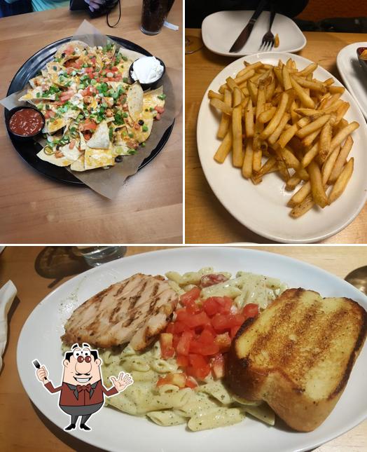 Food at Boston Pizza