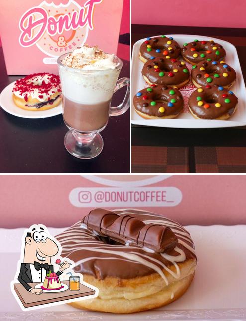 Donut & Coffee serve uma gama de sobremesas