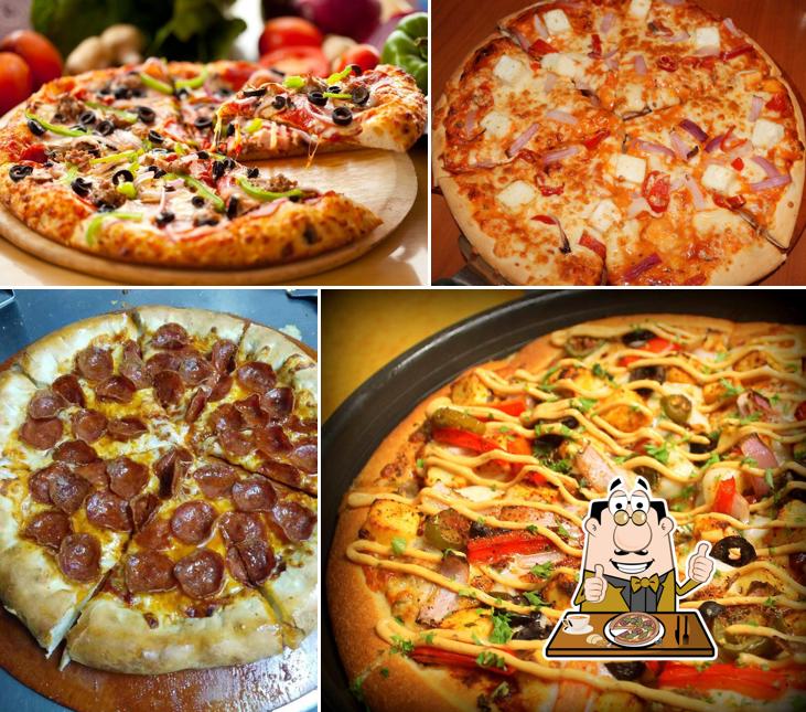 Order various variants of pizza