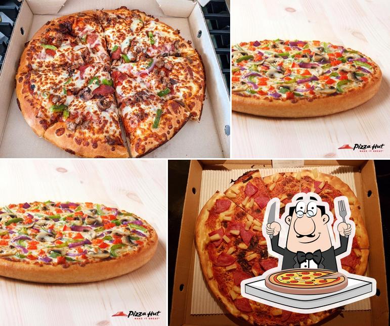 Try out different kinds of pizza