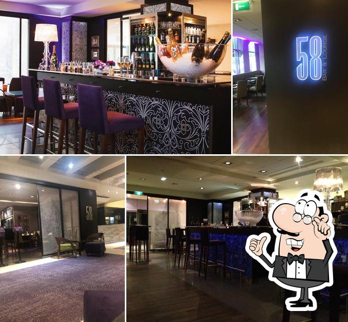 L'intérieur de 58 Bar & Lounge
