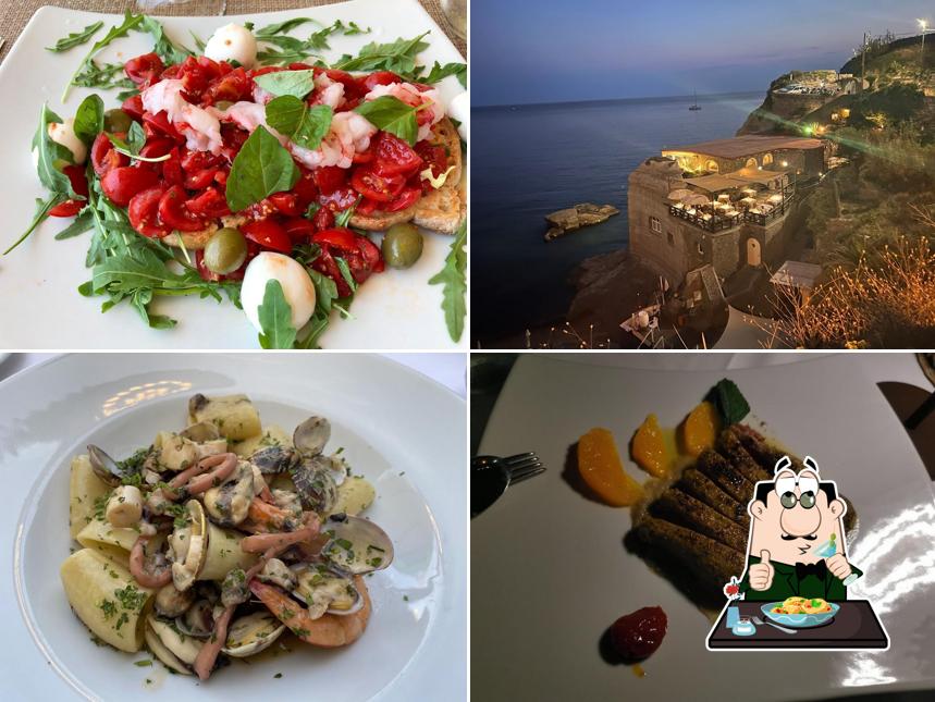 Platti al Ristorante Lo Scoglio