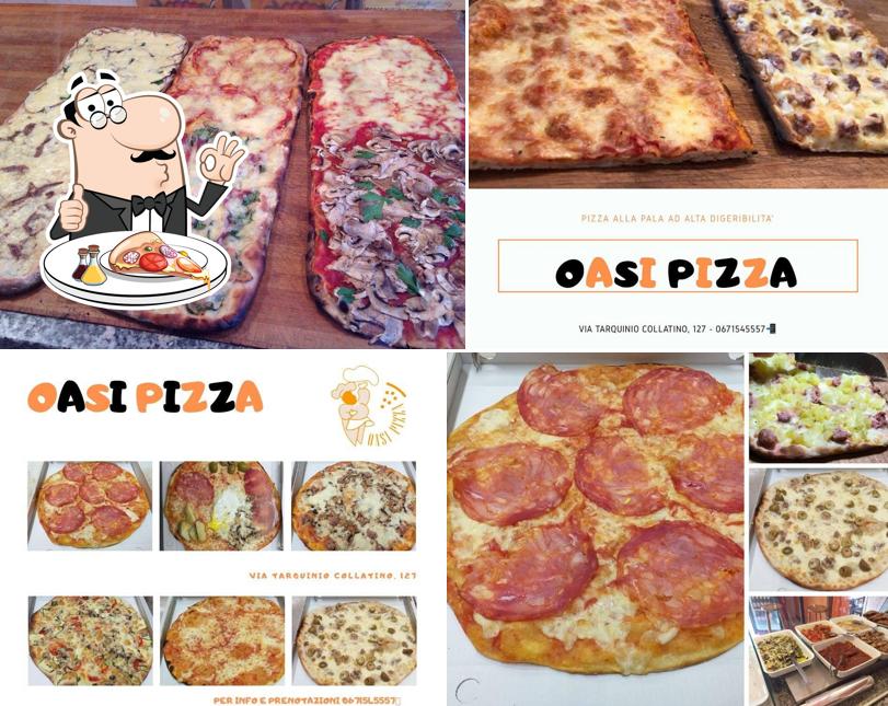 Essayez de nombreux genres de pizzas