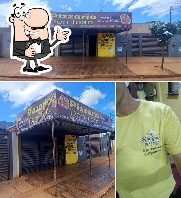 See this pic of Pizzaria Don João