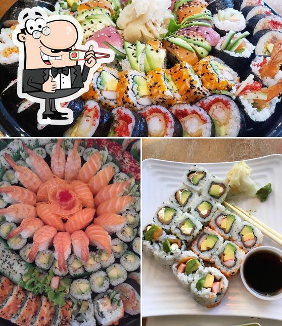 Essayez de nombreuses options de sushi