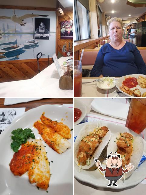 Food at Cedar River Seafood Restaurant