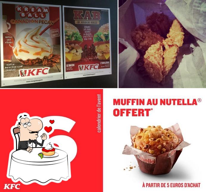 KFC Lille Flandres offre un nombre de desserts