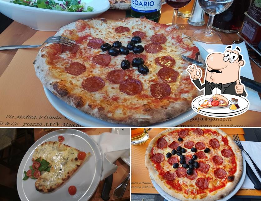 Ordina tra le molte varianti di pizza