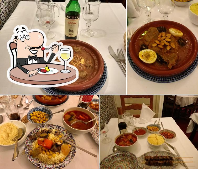 Nourriture à Restaurant Le Maroc