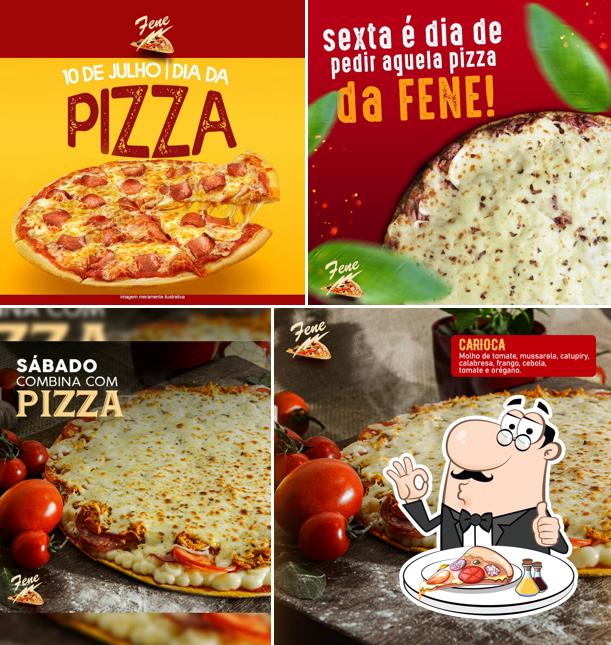 Experimente pizza no Fene Pizza