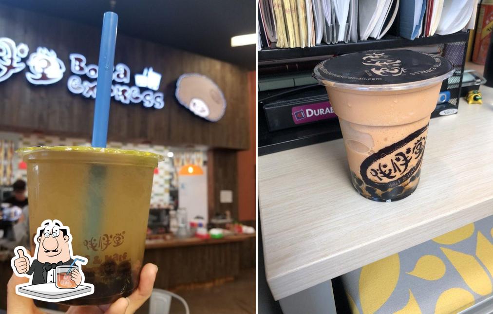 Half and Half Boba Express in Alhambra Restaurant menu and reviews