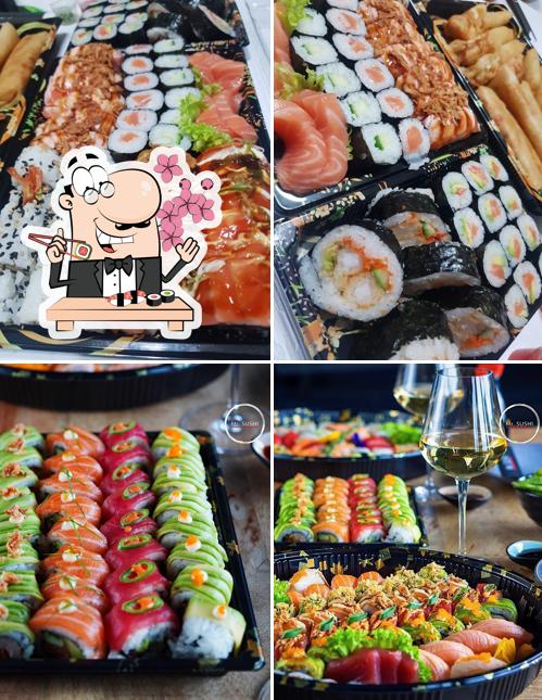 Les sushi sont disponibles à Mr. Sushi Landsmeer