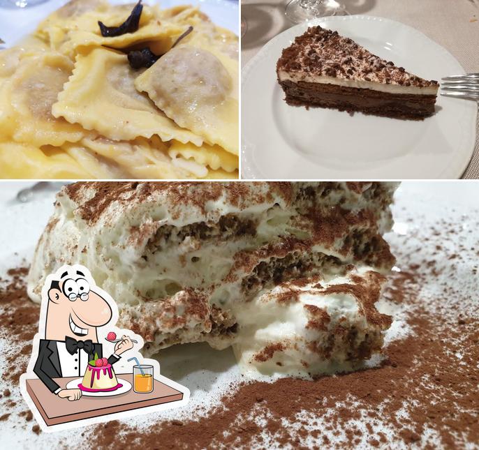 Trattoria Bontempi offers a selection of sweet dishes