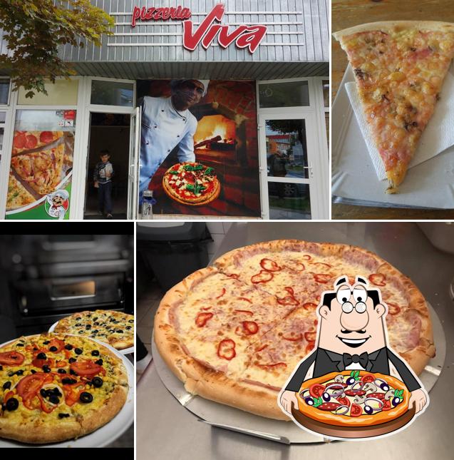 A Viva, vous pouvez déguster des pizzas