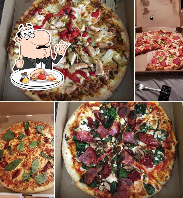 Choisissez des pizzas à Pizzaville