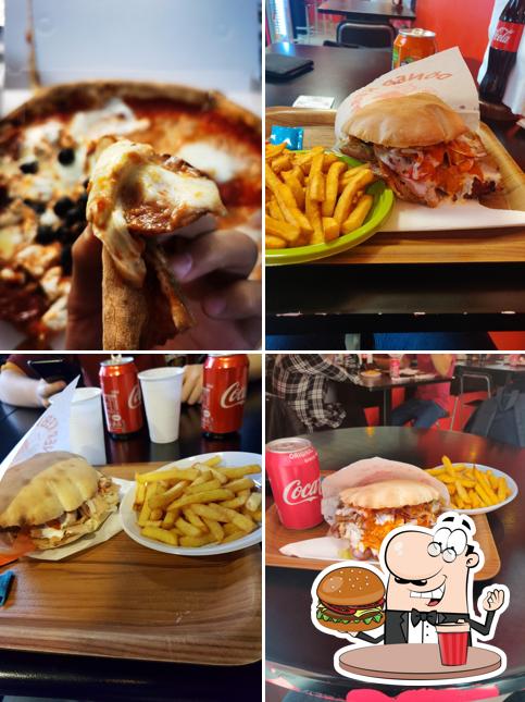 Prenditi un hamburger a Pizzeria Charlie Brown