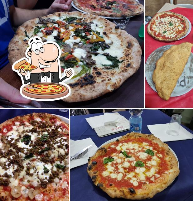 A Pizzeria Del Popolo, puoi prenderti una bella pizza