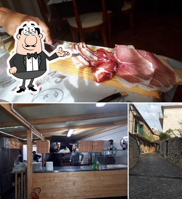 Tra le diverse cose da Ristorante Marino Petina si possono trovare la interni e esterno