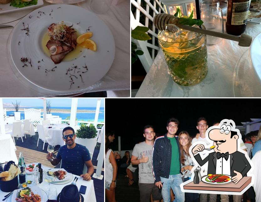 Cibo al Ristorante Chameleon Clubbing