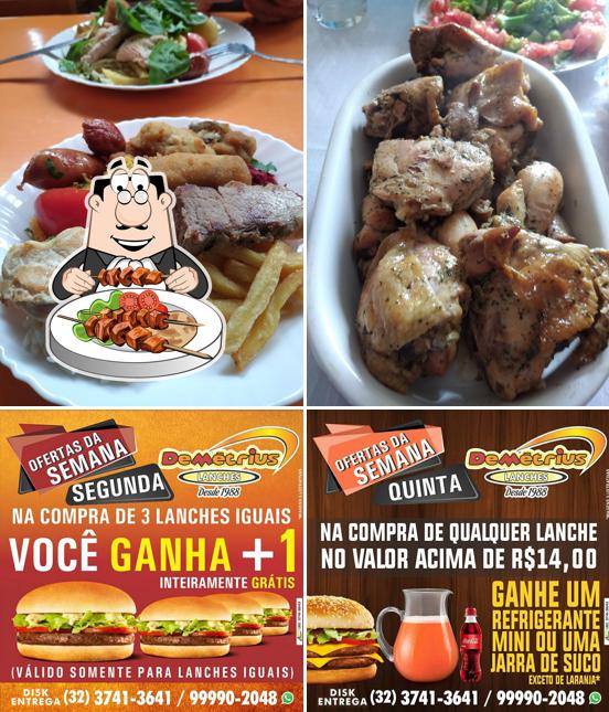 Comida em Demétrius Lanches