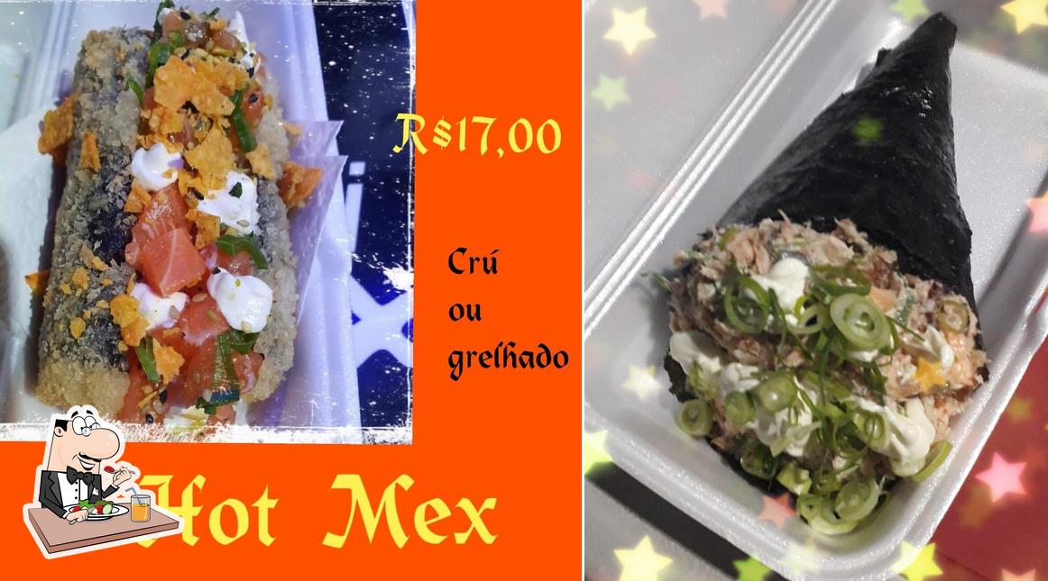 Comida em Sushi Mex Food Truck