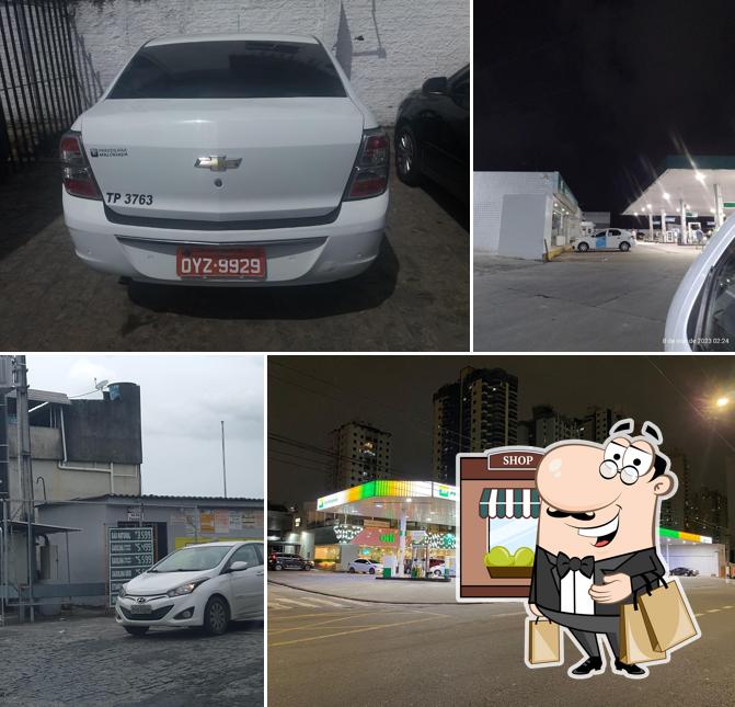 Veja imagens do exterior do Posto Petrobras