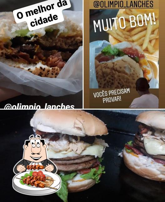 Platos en Olimpio Lanches