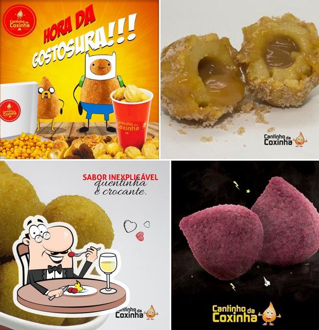 Comida em Cantinho da Coxinha Unidade Garavelo