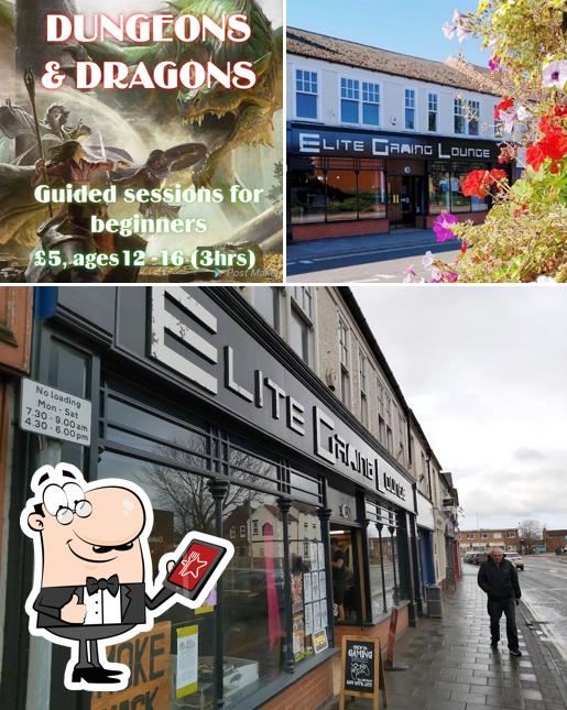 Take a look at the photo showing exterior and food at Elite Gaming Lounge - Coalville