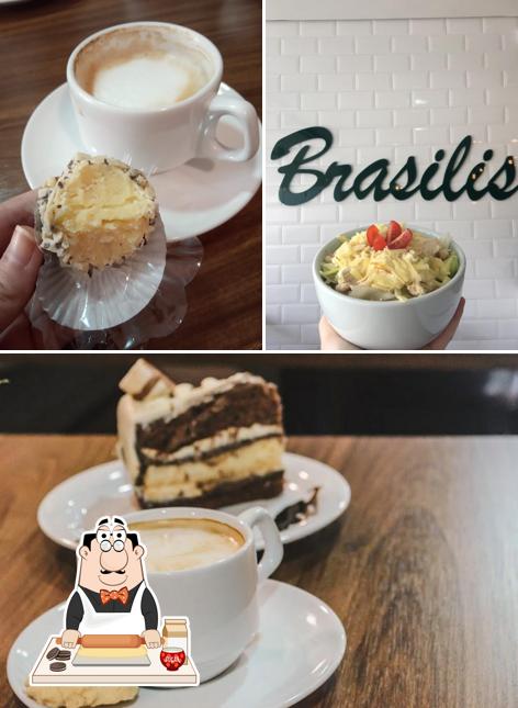 Café Brasilis oferece uma seleção de pratos doces