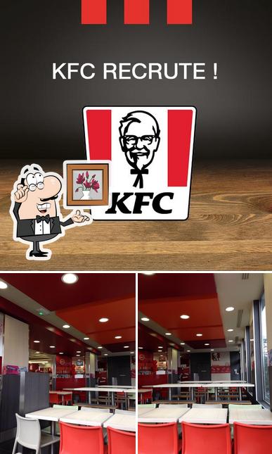 L'intérieur de KFC Toulouse La Ramée