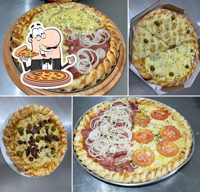 Experimente pizza no Ponto da Esfiha granja Viana