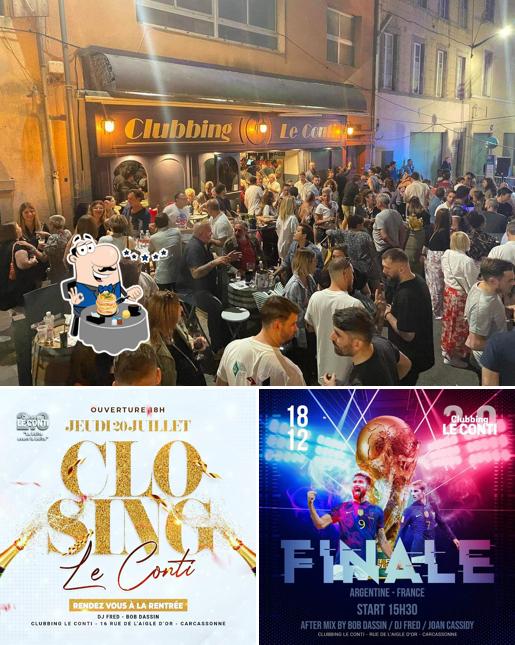 Clubbing le CONTI se distingue par sa nourriture et extérieur