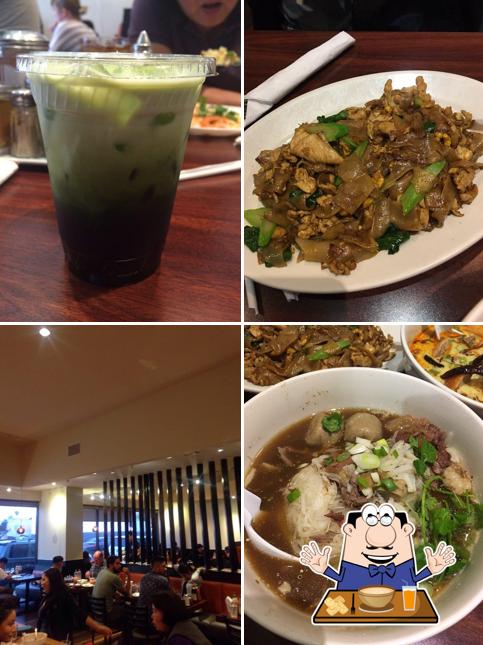 Comida en Long Beach Thai Restaurant