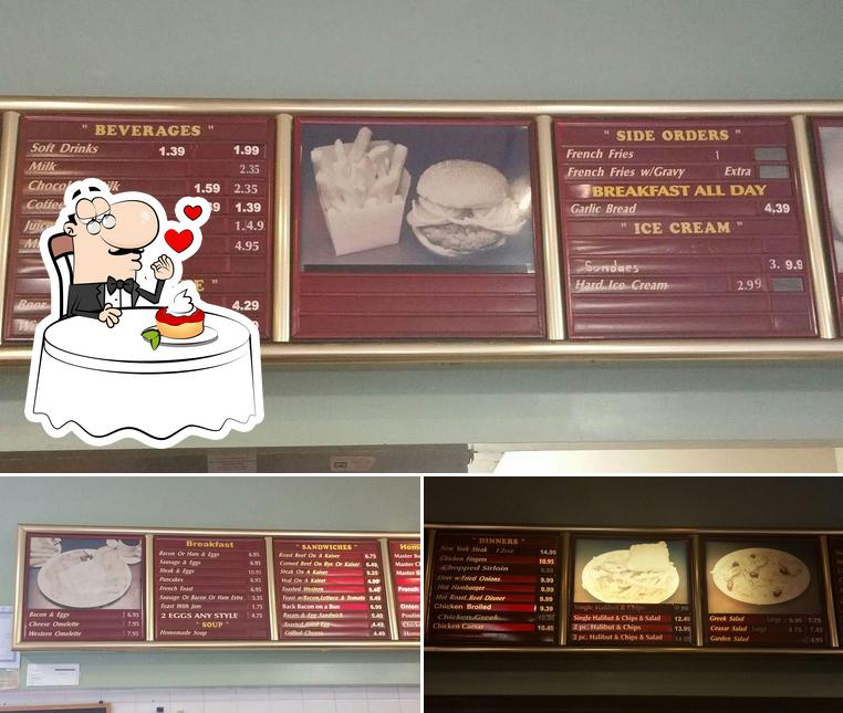 "Master Burger" представляет гостям разнообразный выбор десертов