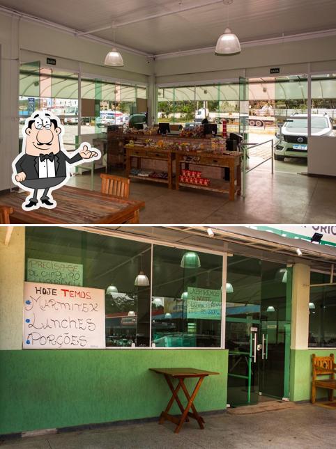 O interior do Mineirices - Restaurante, Empório e Cafeteria