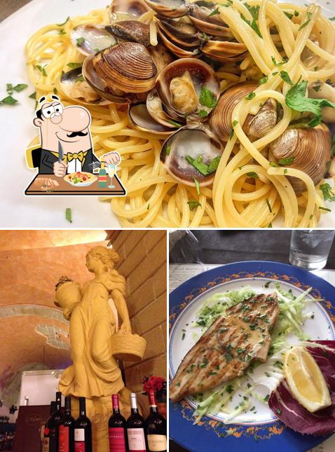 La foto della cibo e birra di Antica Corte