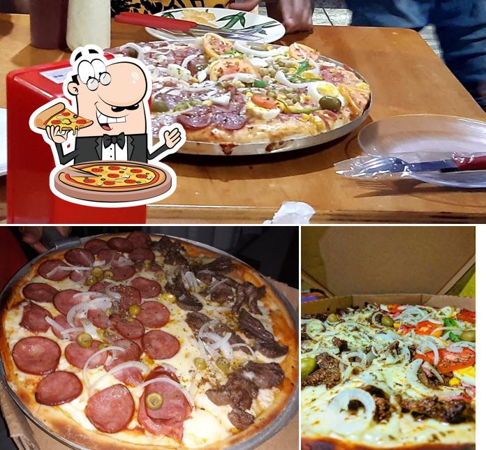 Consiga pizza no Lanche e pizzaria do DIGÃO