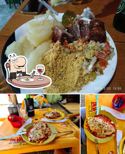 Comida em Varandão do Davi