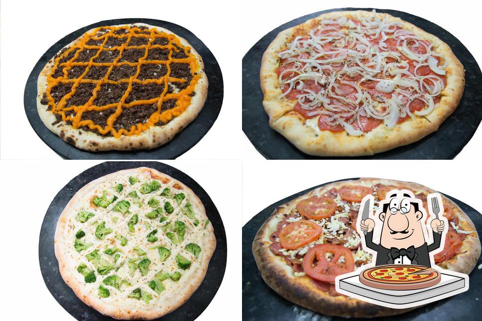 Consiga diferentes estilos de pizza