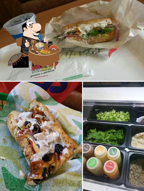 Platos en Subway