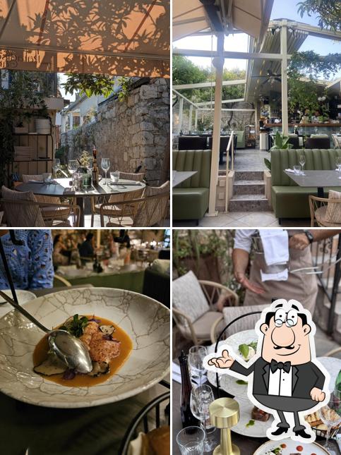 Siediti a un tavolo di Paradise Garden Hvar