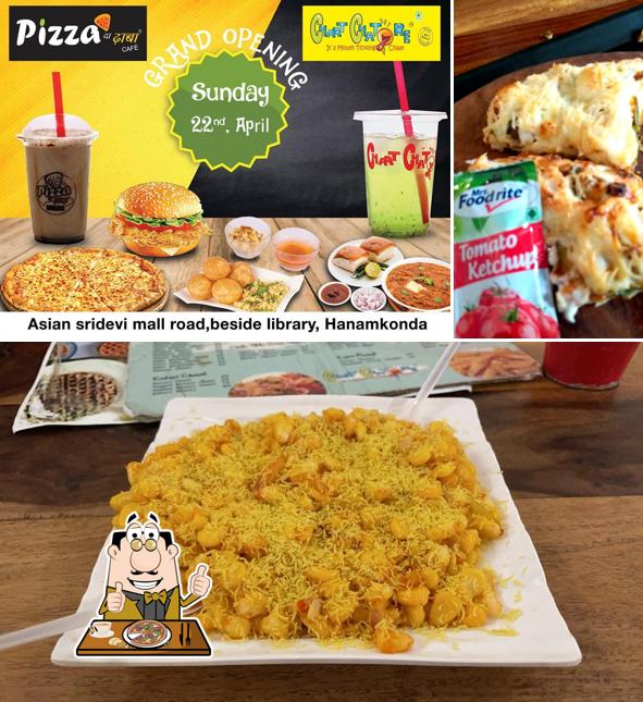 Try out pizza at Chaat chatore