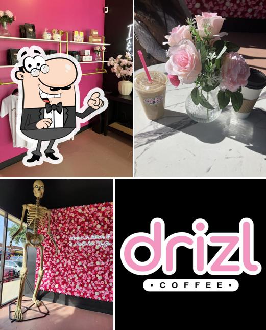 The interior of Drizl Coffee