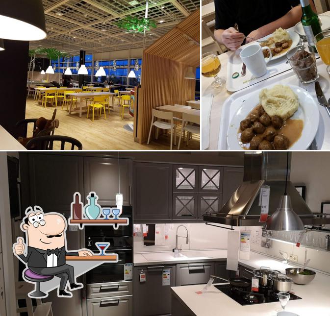 L'intérieur de IKEA Restaurant Braunschweig