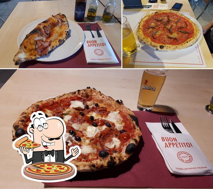 A Pizzeria du Stade, vous pouvez déguster des pizzas