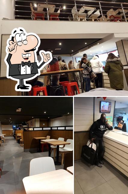 L'intérieur de KFC