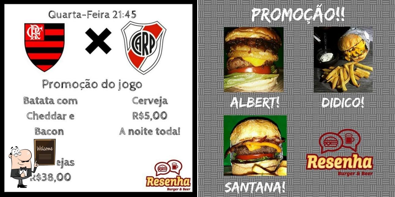 Look at the image of Resenha, Burger & Beer