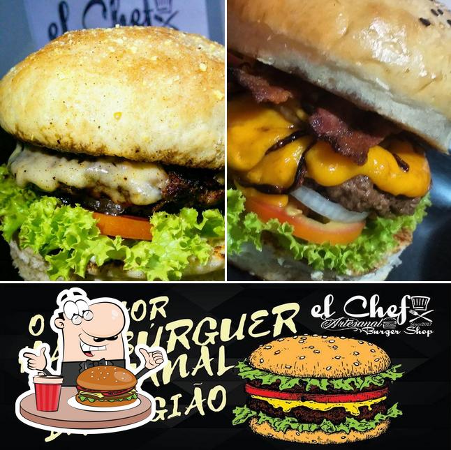 Try out a burger at El Chef Artesanal burger shop