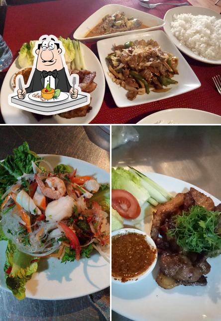 Nourriture à Wok Bangkok